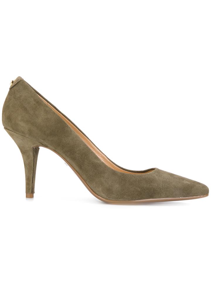 Michael Michael Kors Pointed Toe Pumps - Green