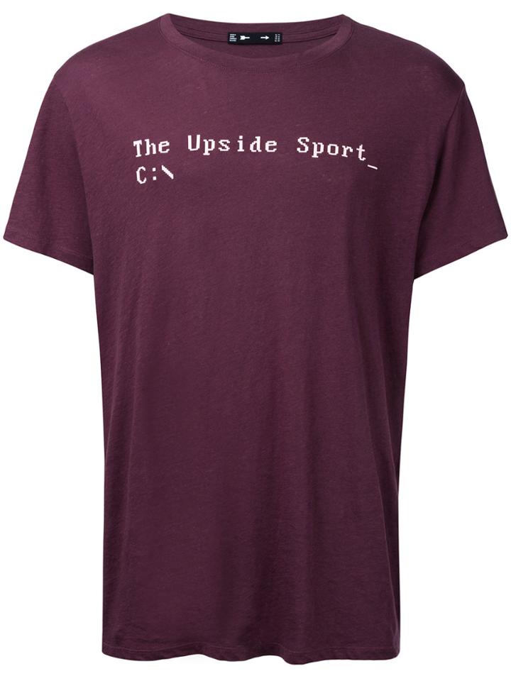The Upside Pixel Tee - Pink & Purple