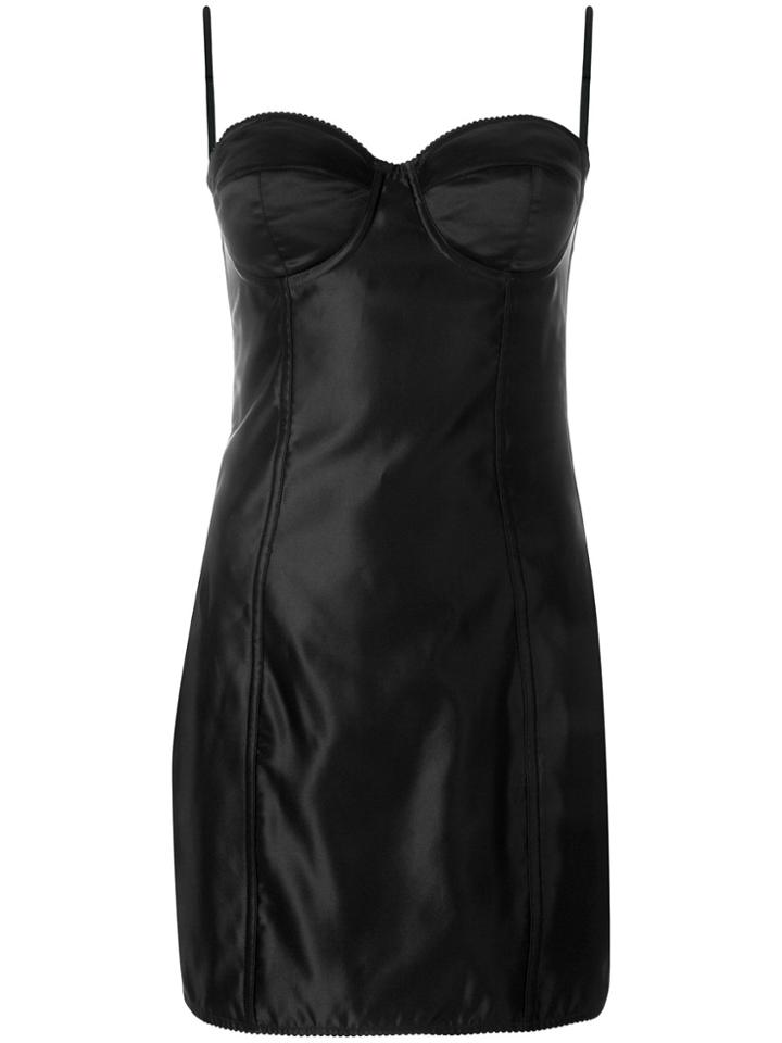 Dolce & Gabbana Short Fitted Dress - Black