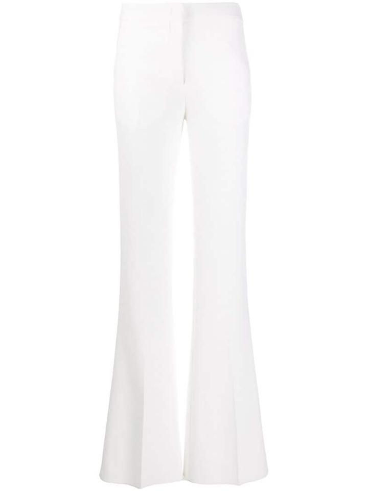 Emilio Pucci High-waist Flared Trousers - White