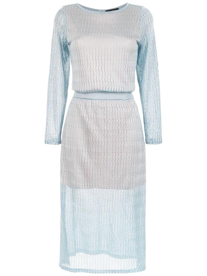 Cecilia Prado Iria Midi Dress - Blue