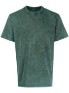 Martine Rose Acid Wash Logo T-shirt - Green