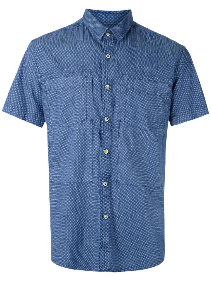 À La Garçonne Pockets Shirt - Blue