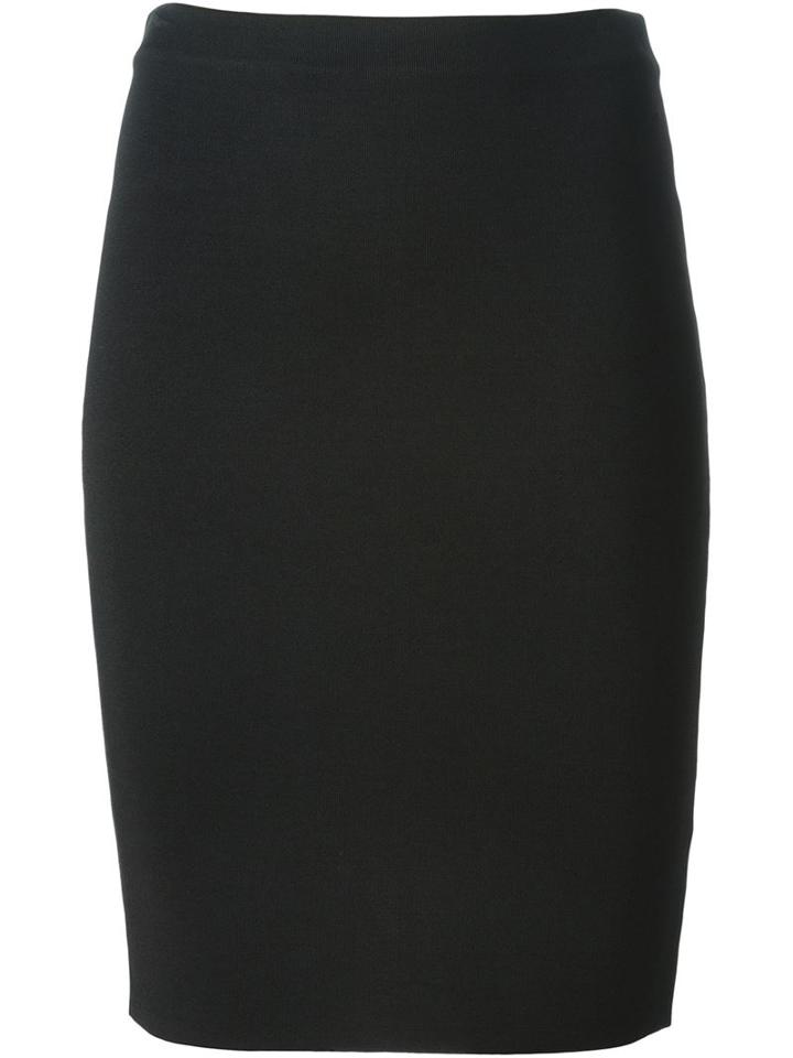 T By Alexander Wang Exposed Zip Pencil Skirt