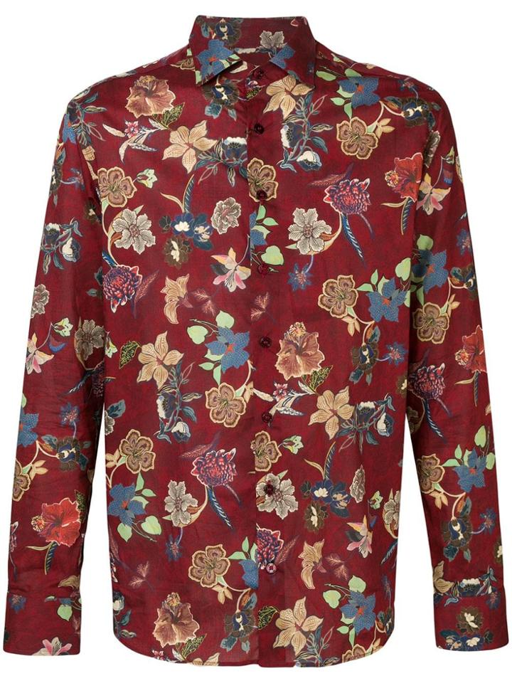 Etro Floral Shirt - Red