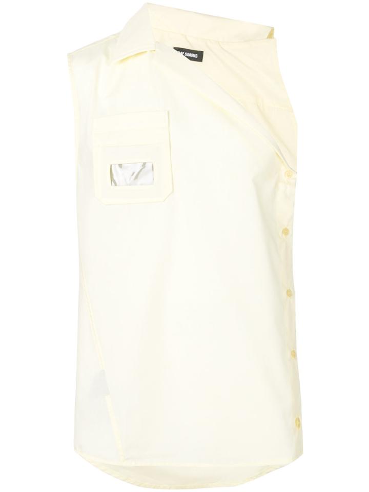 Raf Simons Deconstructed Shirt - Yellow & Orange