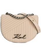 Karl Lagerfeld K/signature Quilted Belt Bag - Neutrals