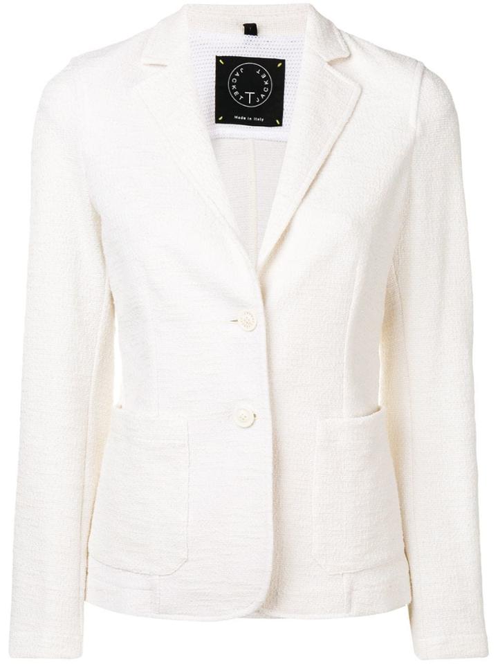 T Jacket Classic Slim-fit Blazer - Neutrals