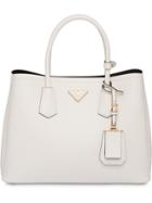 Prada Prada Double Medium Tote - White