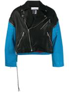 Facetasm Cropped Jacket - Black