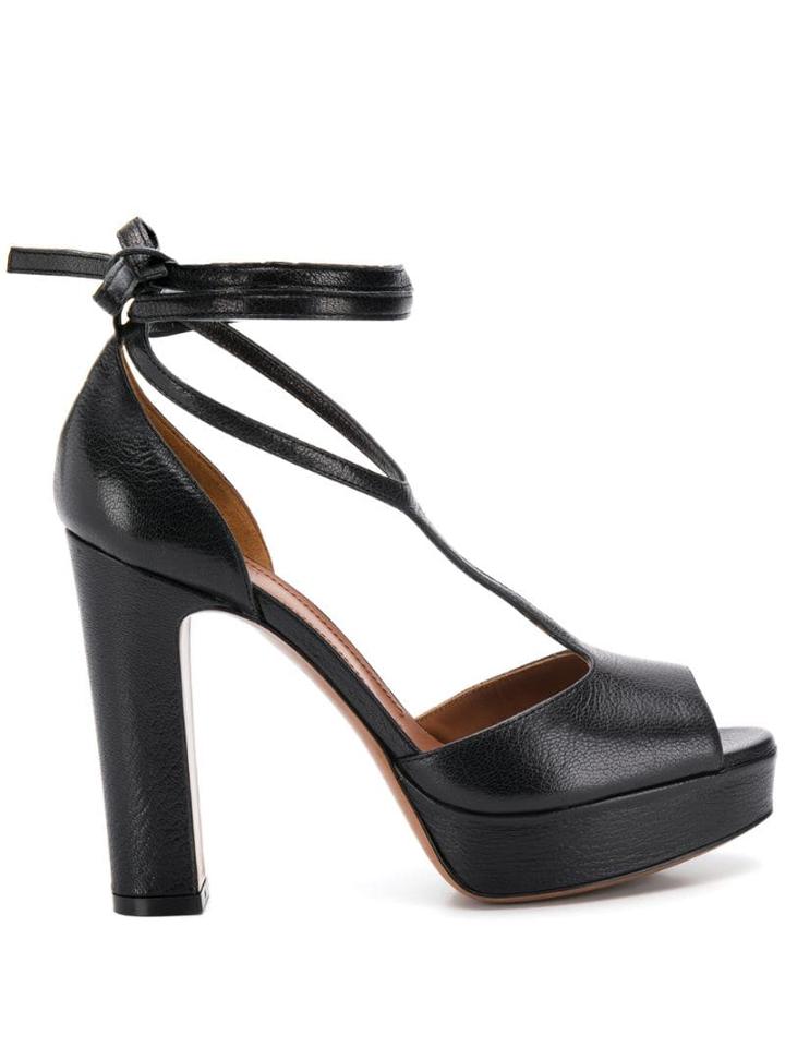 L'autre Chose D'orsay Platform Sandals - Black
