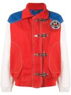 Polo Ralph Lauren Colour Block Bomber Jacket - Red