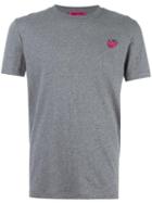 Mcq Alexander Mcqueen Logo Patch T-shirt, Men's, Size: Xl, Grey, Cotton