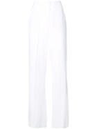 Alice+olivia High-waist Slim-fit Trousers - White