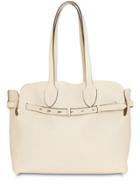 Burberry The Medium Soft Leather Belt Bag - Limestone