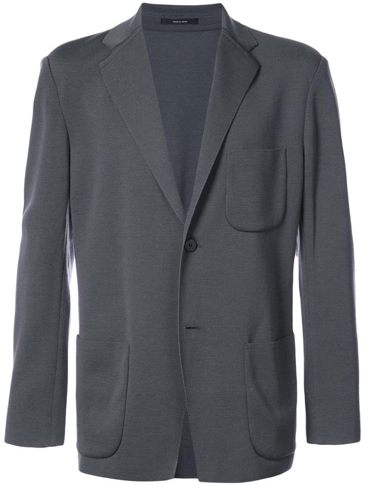Issey Miyake Patch Pocket Blazer - Grey