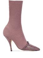 Marco De Vincenzo Sock-style Pumps - Pink