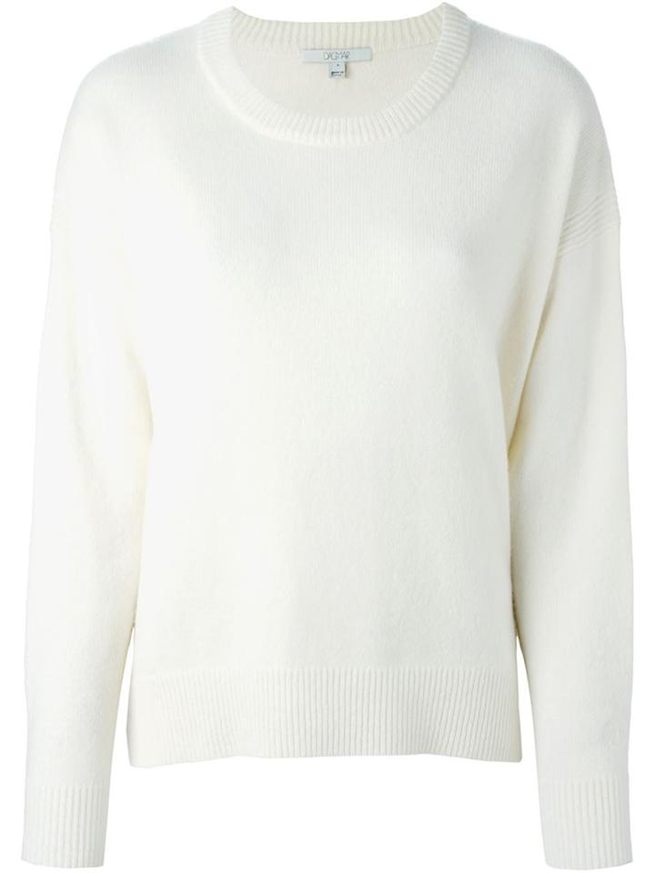 Dagmar Crew Neck Sweater, Women's, Size: Large, Nude/neutrals, Polyamide/lambs Wool