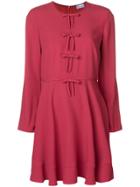 Red Valentino Multiple Front Tie Dress