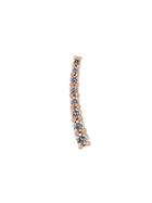 Alinka Small Dasha Diamond Slider Earring - Metallic