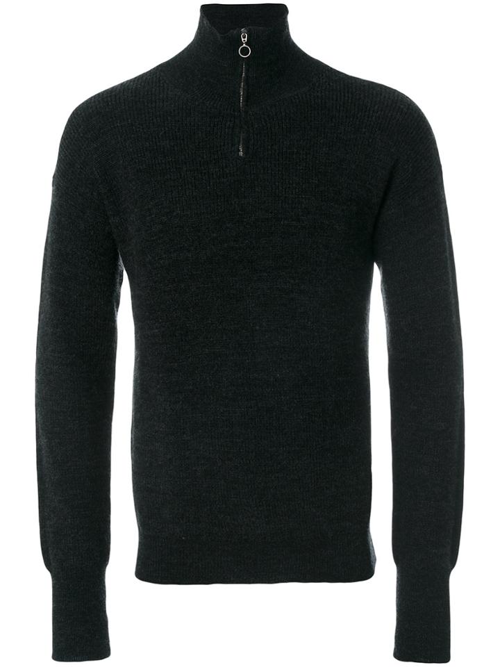 Han Kj0benhavn Embroidered Sweatshirt - Grey
