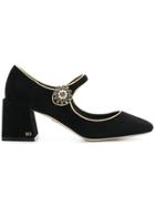 Dolce & Gabbana Chunky Heel Mary Janes - Black