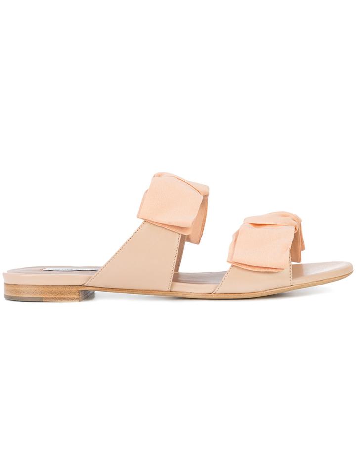 Tabitha Simmons Summer Sandals - Pink & Purple
