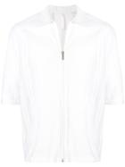 Cottweiler Sheer Panel Zipper Sport Jacket - White