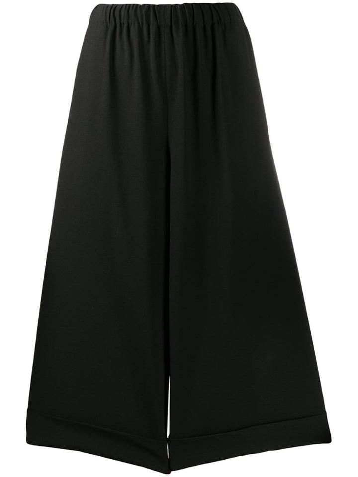 Comme Des Garçons High Waisted Skirt - Black
