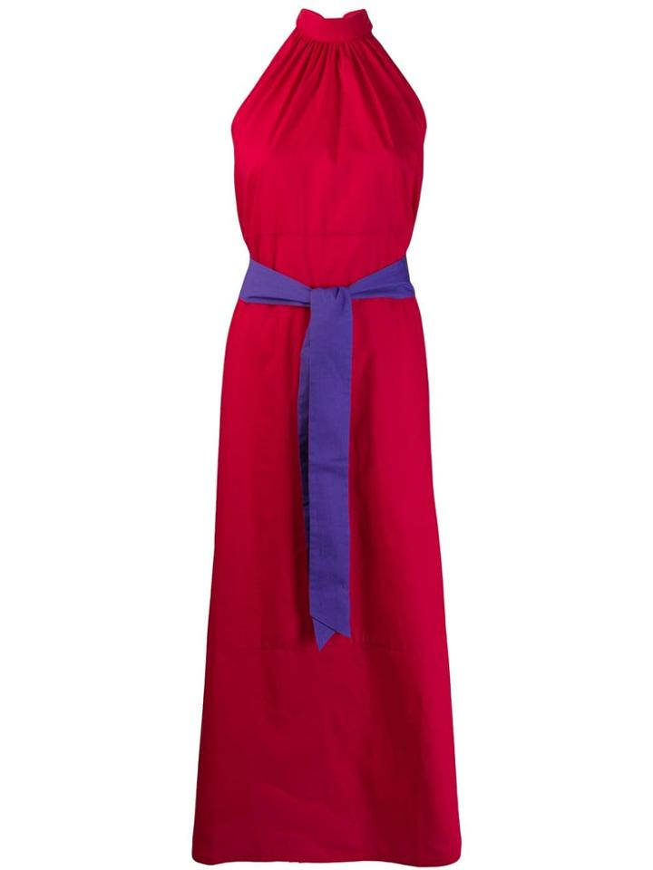 Jejia Anne Marie Two-tone Dress - Red