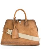 Maison Margiela Large 5ac Tote, Men's, Brown, Calf Leather