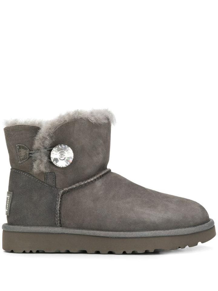 Ugg Australia Mini Bailey Boots - Grey