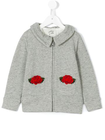 Courage And Kind Kids - Beauty & The Beat Rose Sweatshirt - Kids - Cotton/polyester - 6 Yrs, Grey