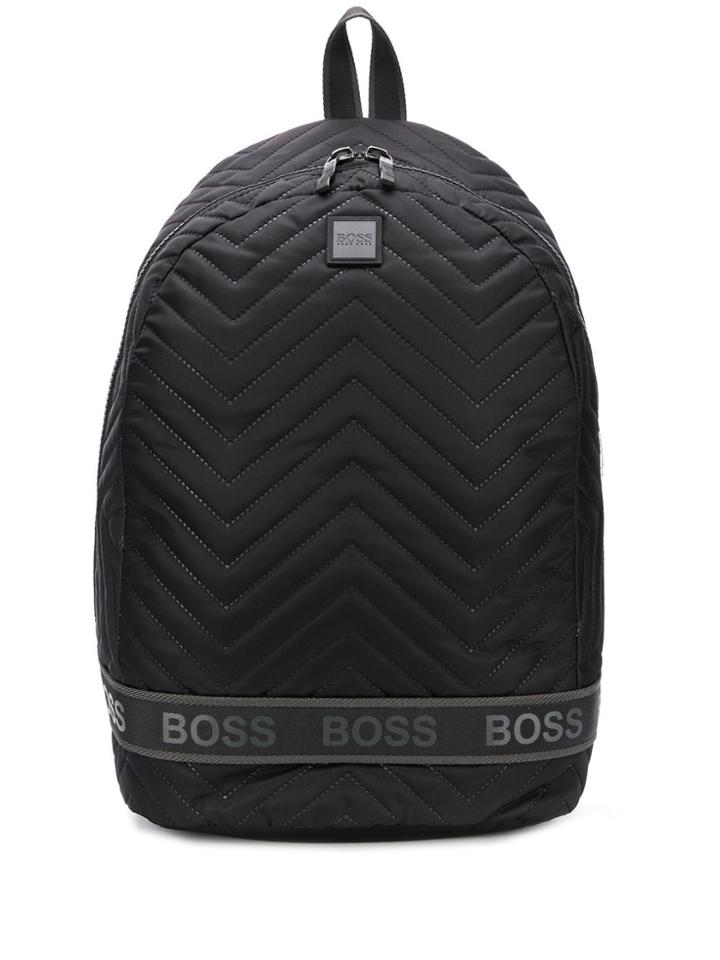 Boss Hugo Boss Quilted Shell Backpack - Black