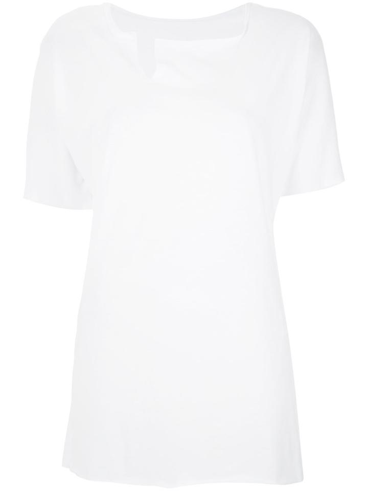 Uma Raquel Davidowicz Asymmetric T-shirt - White