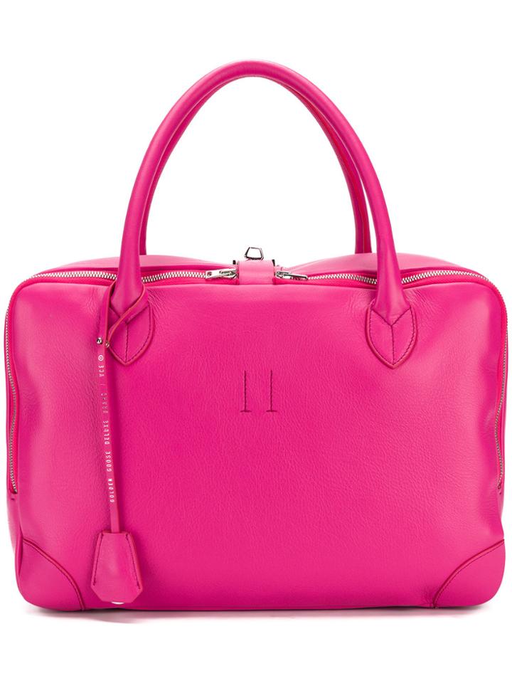 Golden Goose Deluxe Brand Medium Equipage Bag - Pink & Purple