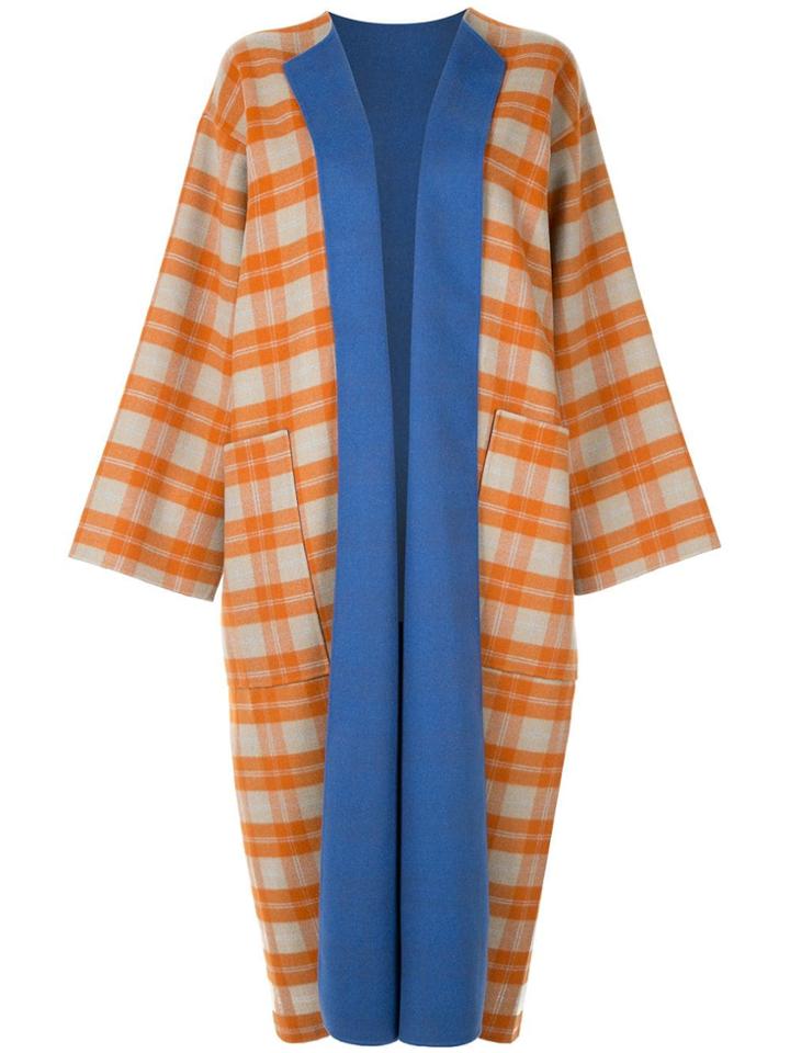 Sofie D'hoore Reversible Cape-coat - Orange