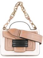 Pierre Hardy Alpha Plus Handbag, Women's, Brown, Calf Leather