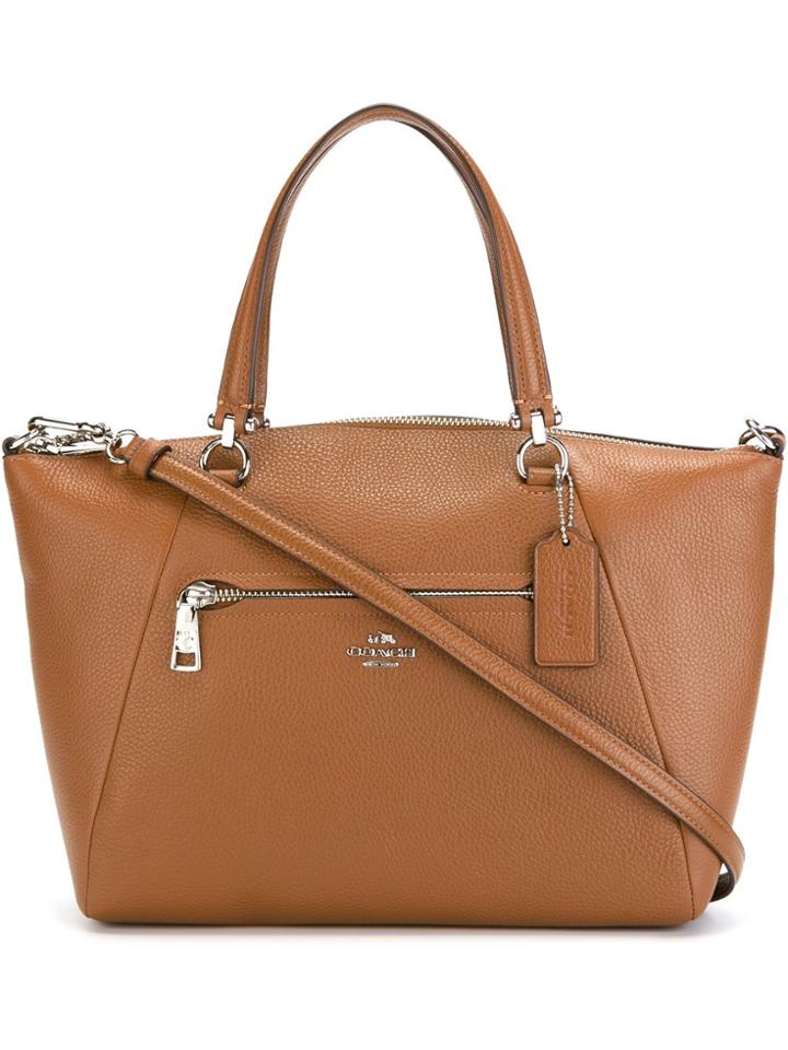 Coach 'prairie' Tote - Nude & Neutrals