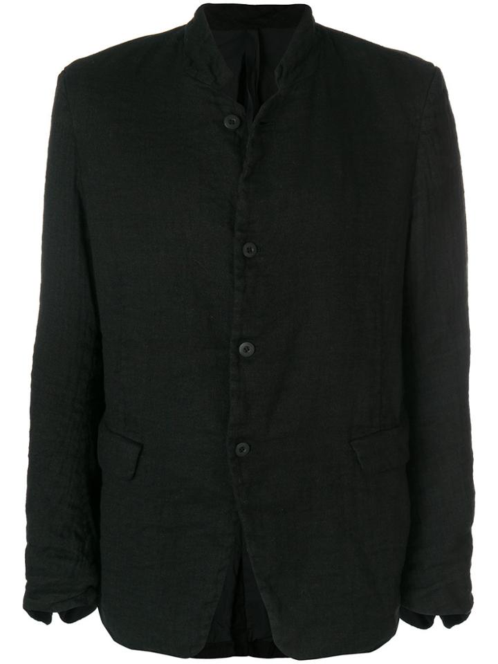 Poème Bohémien Buttoned Jacket - Black