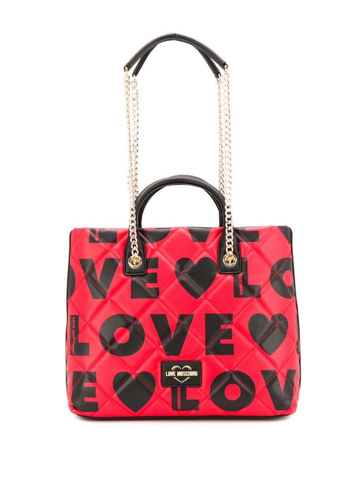 Love Moschino Love Shopper Tote - Red