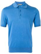 Cruciani Classic Polo Shirt, Men's, Size: 52, Blue, Cotton