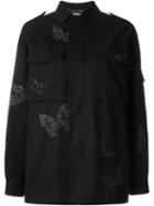 Valentino 'camubutterfly' Jacket, Women's, Size: 38, Black, Cotton