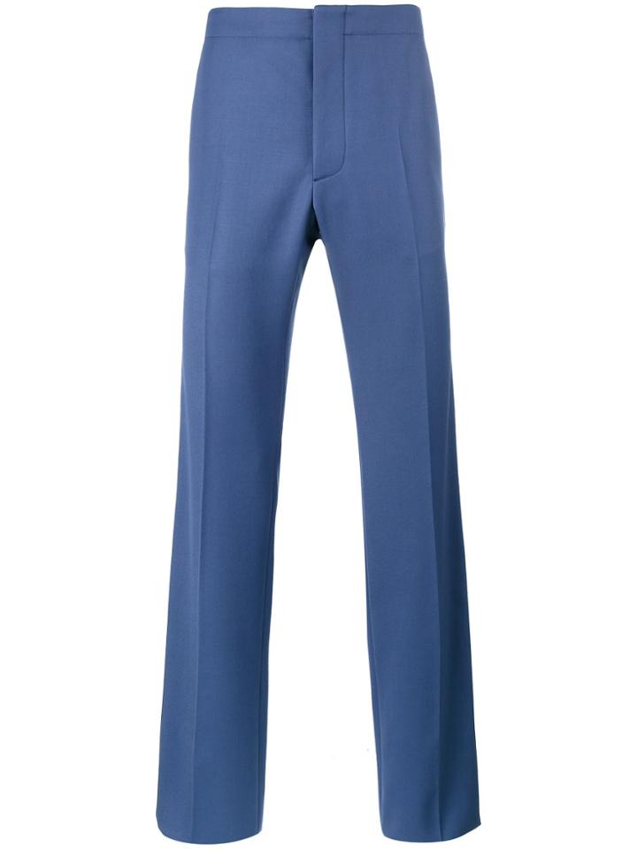 Valentino Straight-leg Trousers - Blue