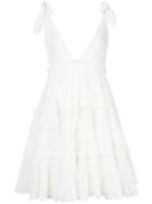Innika Choo Voluminous Frill Dress - White