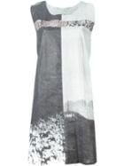 Mm6 Maison Margiela Sleeveless Printed Dress