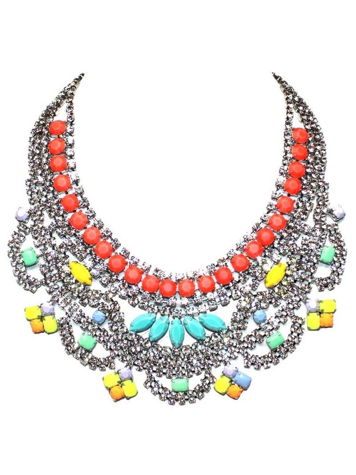 Tom Binns 'soft Power' Bib Necklace