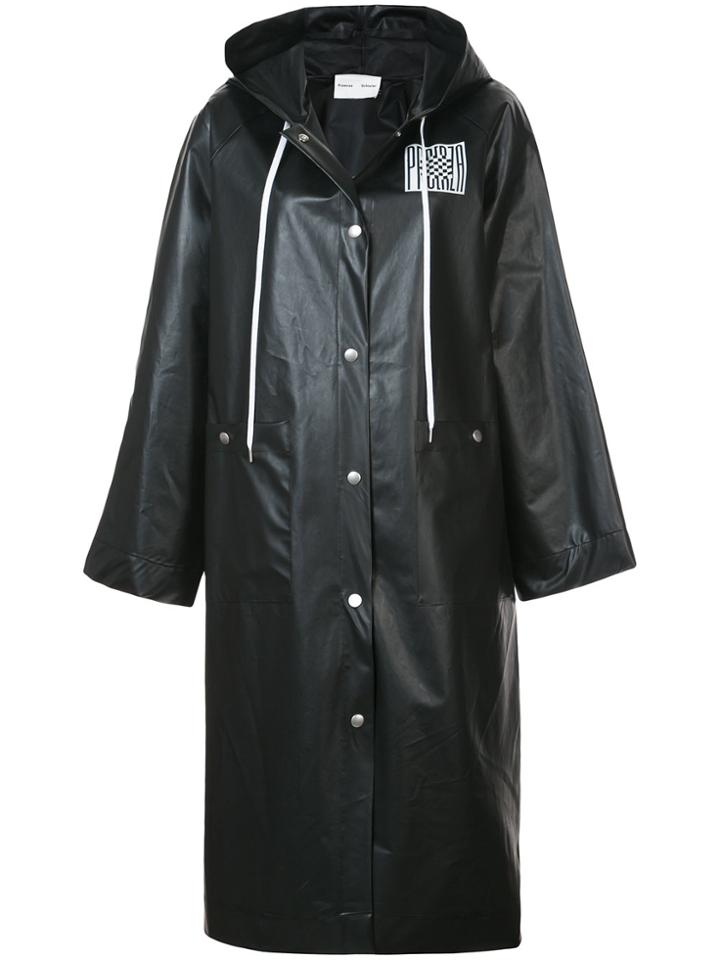 Proenza Schouler Pswl Raincoat - Black
