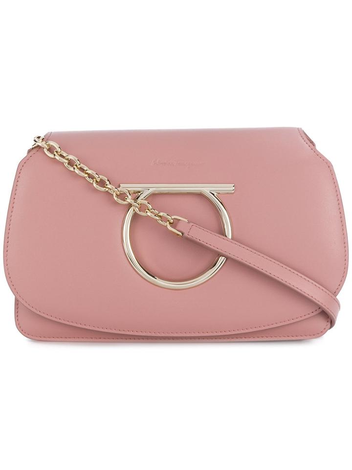 Salvatore Ferragamo Gancini Mini Bag - Pink