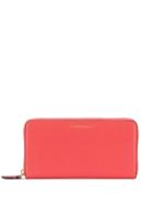 Emporio Armani Zipped Continental Wallet - Pink